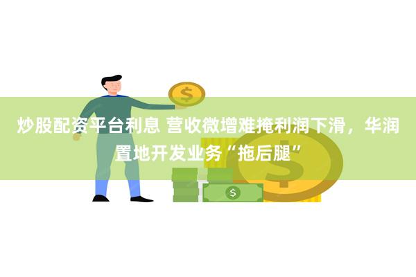 炒股配资平台利息 营收微增难掩利润下滑，华润置地开发业务“拖后腿”