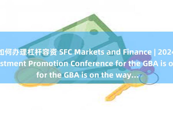 如何办理杠杆容资 SFC Markets and Finance | 2024 Global Investment Promotion Conference for the GBA is on the way...