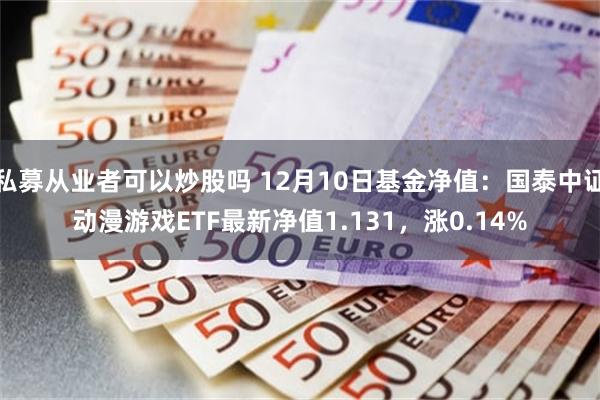 私募从业者可以炒股吗 12月10日基金净值：国泰中证动漫游戏ETF最新净值1.131，涨0.14%